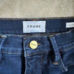 Frame Dark Blue Straight Women's Jeans